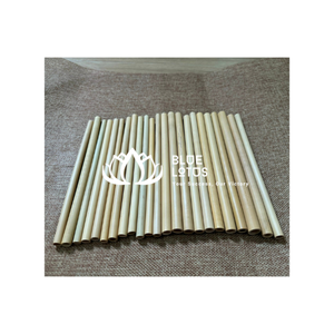 Pailles en bambou zéro déchet pailles à boire écologiques réutilisables pour des solutions de vie naturelles durables - Product Image 1