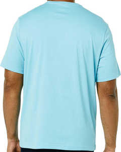 T-shirts à manches courtes en tricot épais imprimé pour hommes avec tissu peigné anti-rides et respirant pour une tenue décontractée - Product Image 2