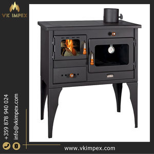 3,2 Kg/h Consumo de combustible Alta Eficiencia de calefacción Estufa de cocina de leña independiente para el hogar Hotel Villa de Bulgaria - Product Image 2