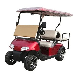 Carrito de golf levantado para 4 + 2 pasajeros con asientos al aire libre 4 + 2 asientos a la venta - Product Image 3
