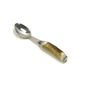Premium Quality Stainless Steel Silver Plated Cutlery Set Nature Collection Buffalo Horn Handle Wholesale Supplier - Product Image 1