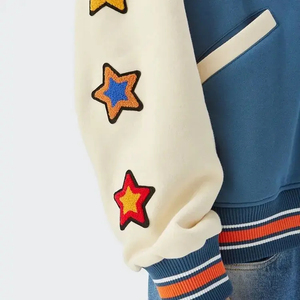 Ronpex International RI-300 Men's Casual Summer Street Baseball <b>Jacket</b> Windproof Rainproof Breathable Quick Dry Embroidery - Product Image 5