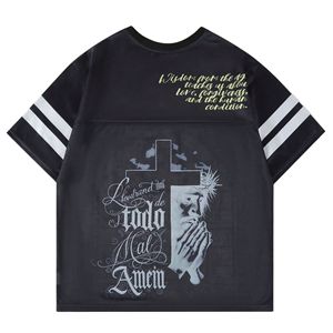 Nueva Camiseta de Fútbol Americano Sublimada y Cosida Personalizada, 100% Poliéster, Cuello en V, Manga Corta, para Entrenamiento - Product Image 2