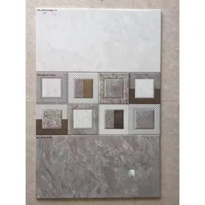 Porcelana brillante Digital 3D 12x24 30x60cm 300x600mm Azulejos de pared de cerámica impresos esmaltados Azulejos de suelo de arcilla modernos para uso público - Product Image 6