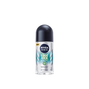Fórmula Refrescante e Impulsora para Nivea Men Cool Kick Roll-On, Frescura Duradera - Product Image 2