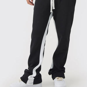 Conjunto de dos piezas de chándal informal de forro polar para hombre, corte holgado 2026 / Conjunto de chándal de forro polar grueso para hombre, sudadera con capucha y pantalones cálidos - Product Image 4