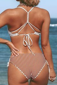 Designer Women <b>Swimming</b> Suit One Piece Sexy Cut Out Quick Dry OEM Factory Supply Perfect for International Boutique Buyers - Product Image 2