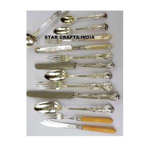 Couverts en acier inoxydable massif Couverts avec poignée en résine Acier miroir pour la cuisine Maison Hôtel Couverts Dîner Ensemble Style Luxe - Product Image 4