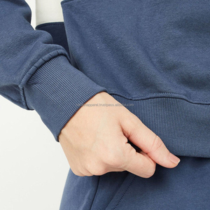 Nardon Apparel - Sudaderas de Mujer al por Mayor, Color Sólido, Personalizadas, Cuello Redondo, 350g - Product Image 5