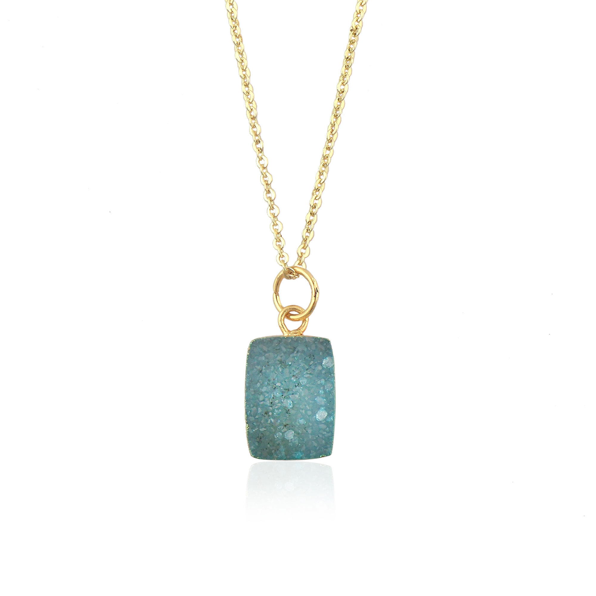 Light Blue Druzy (March)