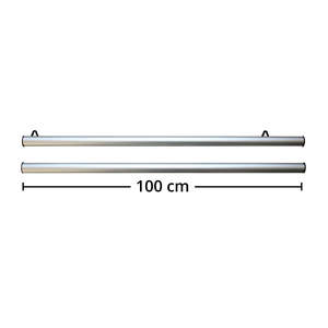 รางยึดโปสเตอร์อะลูมิเนียมแบบด้าน ขนาด 100 ซม. (คู่) - Product Image 5
