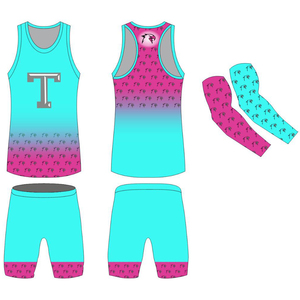 Uniformes de campo de pista personalizados Ropa de gimnasio para correr Hombres Conjunto de jogging Atlético Contraste de color Directo Hecho en fábrica Uniforme de atletismo - Product Image 3