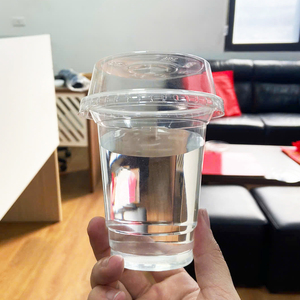 ถ้วยพลาสติกใส95มม. แบบใช้แล้วทิ้งพร้อมฝาปิดผนังแบบเดี่ยวสำหรับเลมอนชาขนมเครื่องดื่มเย็นอื่นๆผู้ผลิตในเวียดนาม - Product Image 4