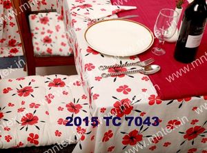 Nappe imprimée en Poly coton 100% lavable, fabricants bon marché, vente en gros, hôtel, Restaurant, rectangle, maison, Banquet industriel - Product Image 4