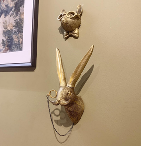 Cabeza de Animal colgante de pared decoración Metal decorativo ciervo escultura montado en la pared cabeza de Animal hecho a medida hogar decorativo Ciervo - Product Image 2