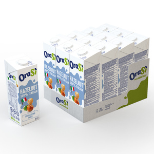 OraSi Bevande Vegetali Gusto Nocciola Incantevole per Distributori 1 litro 12 unità - Product Image 2