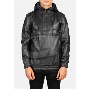 Veste en cuir pour motard, de qualité supérieure, grande taille, chaude, de luxe | Veste en cuir personnalisée - Product Image 4
