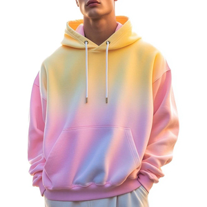 Sweat à capuche respirant pour homme Tie n Die en polaire léger imprimé avec fermeture éclair Sweat à capuche en polaire d'hiver Sweat à capuche quotidien Fabricants en gros - Product Image 1