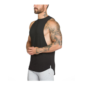 2024 Gym Men Tank Tops Shirt Gym <b>Stringer</b> Tank Top Fitness Clothing Cotton Sleeveless <b>Vest</b> Man Plain New tank Top - Product Image 5