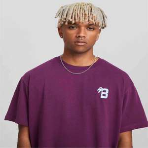 เสื้อยืดโอเวอร์ไซส์สำหรับผู้ชายทรงบ็อกซี่ฟิตทรงโอเวอร์ไซส์ผ้าคอตต้อน100% 250-300กรัม - Product Image 6