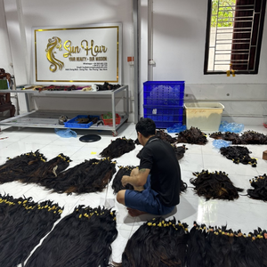 ผมดิบแบบไม่ผ่านกระบวนการผมมนุษย์สำหรับต่อผมมนุษย์ผมบริสุทธิ์แบบไม่ผ่านกระบวนการผมคนจากเวียดนาม - Product Image 6