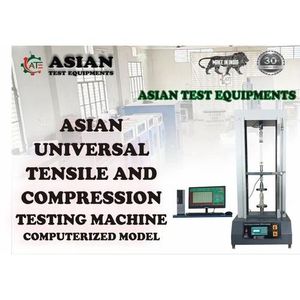 Dual-<b>Load</b> Cell Table <b>Top</b> Universal Testing Machine Computerized Tensile Testing Equipment - Product Image 1