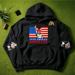 Lavage à l'acide impression numérique hommes Vintage lavé sweats à capuche éponge française 100% coton lourd fonctionnel hommes en détresse sweats à capuche - Product Image 4