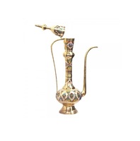 Théière turque en métal de conception de lieu historique avec ensemble de tasses pot de service de thé de café comprenant un plateau, nouvel arrivage