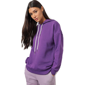 Kangaroo Pocket Casual Winter Warm Fleece Hooded Tops Alta calidad 100% algodón Oversized Custom Printed Sudadera con capucha bordada - Product Image 5