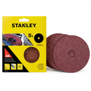 แผ่นขัดไฟเบอร์สแตนลีย์ขนาด 125 มม. สำหรับเครื่องเจียร - Product Image 2