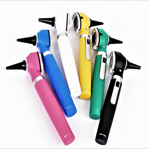 Mini otoscopio de oreja ENT de diagnóstico médico LED profesional, otoscopio de examen de oreja de fibra óptica de bolsillo portátil - Product Image 1