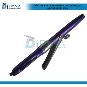 Jeringa Intralesional CITOJECT, Pluma Anestésica Manual de Acero Inoxidable, Instrumento Dental Reutilizable - Product Image 6