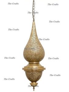 Deluxe Quality Round Shape <b>Lantern</b> In Metal <b>Gold</b> Color Hanging <b>Lantern</b> For Wedding And Home Decoration Use - Product Image 6