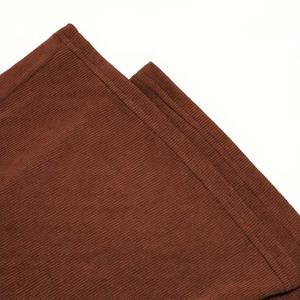 Ensemble de survêtement unisexe côtelé 2 pièces personnalisé avec logo, décontracté, pour la maternité, uni, pour le sport, printemps 2025, pantalon long et haut - Product Image 4