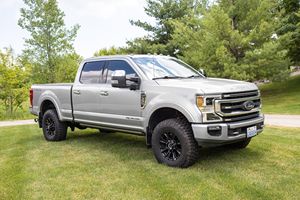 Neatly Used 2021 F-ord F-350 Super Duty Platinum 4x4 6.7-Liter Turbodiesel V8, Tremor Off-Road Package, Unmodified - Product Image 2