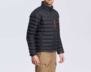 Chaqueta acolchada para hombre Winter Bubble Puffer Down Coat último diseño 2024 logotipo personalizado estampado - Product Image 4