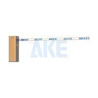 Barrière automatique à bras droit en alliage d'aluminium AKE pour contrôle d'accès des véhicules, pour entrée/sortie de parking extérieur de communautés résidentielles