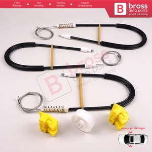 ชุดซ่อมมอเตอร์กระจกไฟฟ้า BWR618 สำหรับประตูหน้าซ้ายหรือขวา สำหรับรถยนต์ 9-3 MK2 YS3F E50 ปี 2002-2015 แบบ 4/5 ประตู 12755683 12755684 - Product Image 4