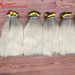 Envío rápido Colores personalizables Extensiones de cabello a granel de longitud corta Precios al por mayor de la fábrica vietnamita - Product Image 4