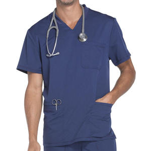 Top Trending 2024 Fashion High Quality KATBROS INDUSTRY Men Hospital Uniform Medical Scrub Stretch Uniforms Needle Detection - Product Image 1