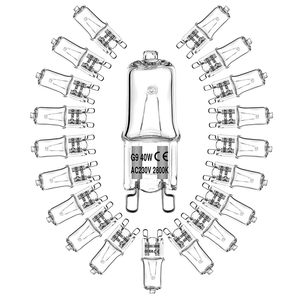 230V G9 Halogen thủy tinh thạch anh bóng đèn độ sáng cao 25W/40W <span class=keywords><strong>Dimmable</strong></span> lò chỉ số ánh sáng 120 Chùm tia góc cho lò vi sóng - Product Image 5