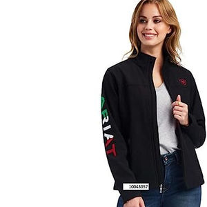 Venta caliente personalizar Logo mujer manga larga transpirable impermeable sin capucha cremallera completa ligero navegar Softshell chaquetas - Product Image 1