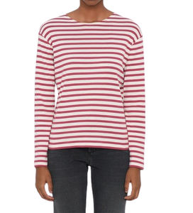 Camiseta de manga larga con cuello en V de punto informal de talla grande para mujer, 100% de algodón, transpirable, de secado rápido, bordado sólido, personalizable - Product Image 1