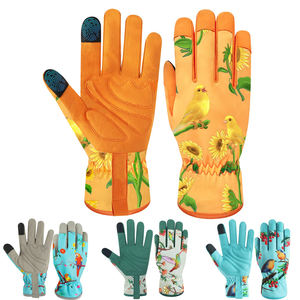 Gants de travail en cuir pour femmes en gros, gants tactiles pour écran tactile, gants de protection pour le jardin, la cour, l'agriculture et l'entretien des plantes - Product Image 1