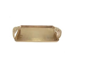 Artisanat plateau de service en métal plateau à Dessert au chocolat servant plat décoratif en aluminium plateau décoratif de qualité supérieure vente chaude - Product Image 3