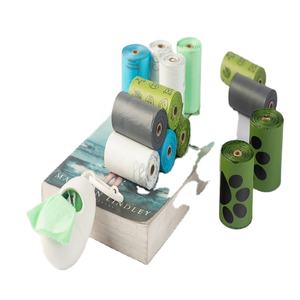 Bolsas de caca de perro bio compostables de alta calidad ABAPBPI y DIN certificadas hechas de almidón de maíz directamente de fabricantes en la India - Product Image 1