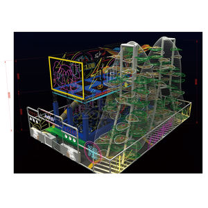 <span class=keywords><strong>Laberinto</strong></span> Infantil Más Vendido, Parque Infantil Interior Suave para Niños con Múltiples Toboganes para Interior y Exterior - Product Image 6