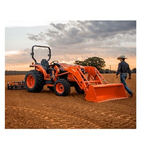 รถแทรกเตอร์คูโบต้า L2501 4WD ขนาดกะทัดรัด เครื่องยนต์ดีเซล สำหรับงานเกษตรกรรม พร้อมที่ตักด้านหน้า เหมาะสำหรับการปฏิบัติการทางการเกษตร - Product Image 5