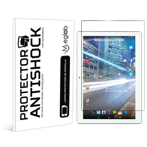 Protector de pantalla ANTISHOCK para tableta Mediacom SmartPad 101 S4, película protectora Premium - Product Image 1