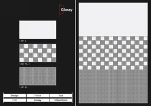 Carreaux de mur intérieur en porcelaine émaillée céramique de qualité supérieure 300x600mm épaisseur personnalisée salle de bain blanche - Product Image 6